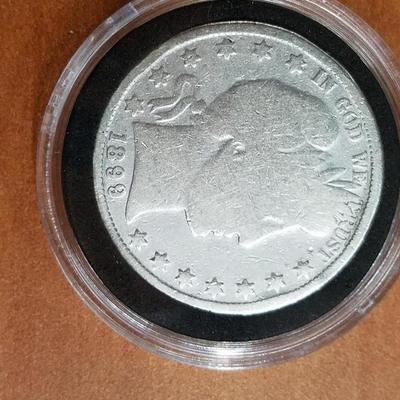 1899 Barber Silver Half Dollar