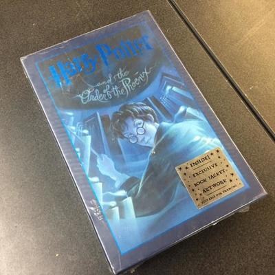 Harry Potter book unopened
