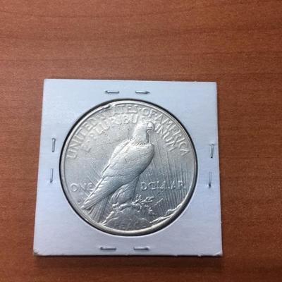 1923-S Peace Silver Dollar