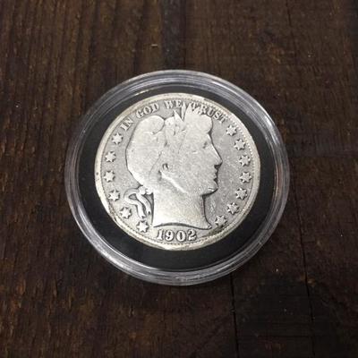 1902 Barber Half Dollar