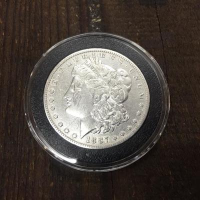 1887-O Morgan Silver Dollar