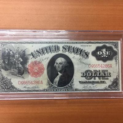 1917 Sawhorse U.S. Note