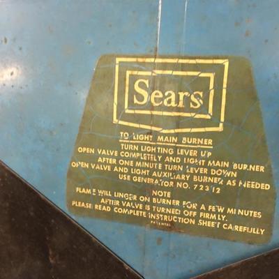 Sears camp stove