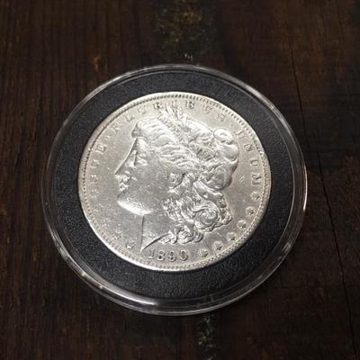 1890 Morgan Silver Dollar