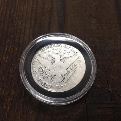 1907 Barber Half Dollar