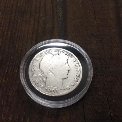 1907 Barber Half Dollar