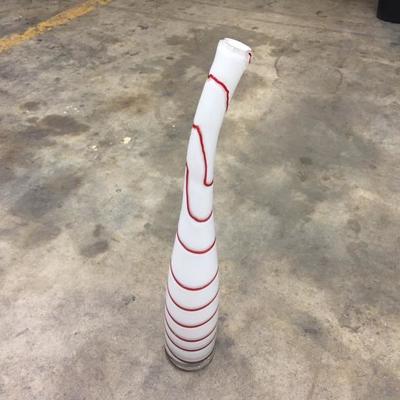 Candy stripe vase