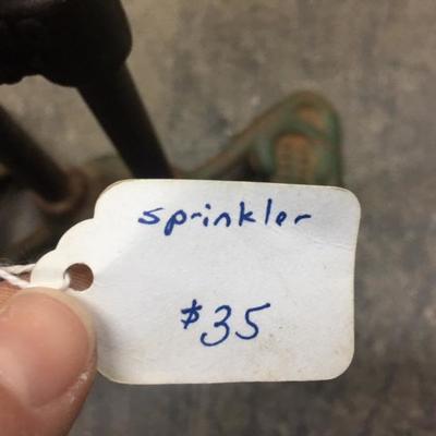 Vintage sprinkler