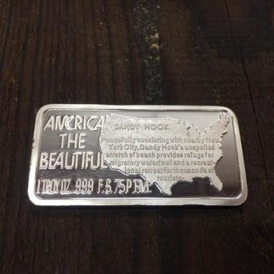 Hamilton Mint 1 OZ Sandy Hook