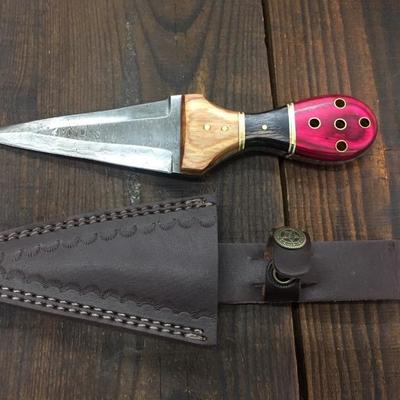 Damascus Skinner/Begger Knife