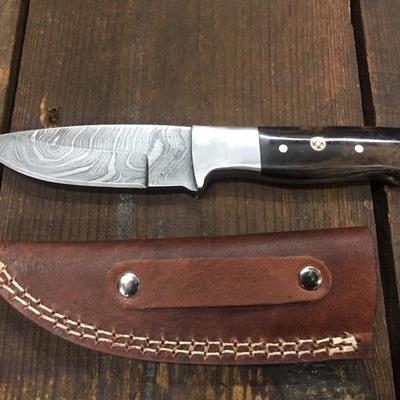 Damascus Hunting Knife