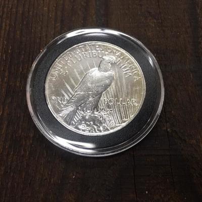 1923 Peace Silver Dollar