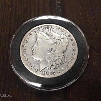 1883-S Morgan Silver Dollar
