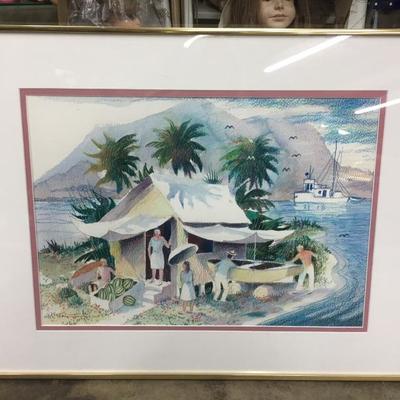 Village artwork