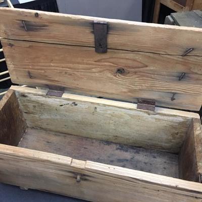Wood crate