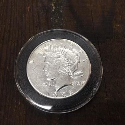 1923-S Peace Silver Dollar
