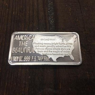 Hamilton Mint 1OZ Broadway