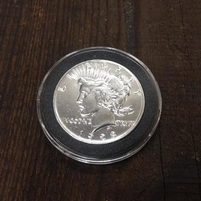1923 Peace Silver Dollar