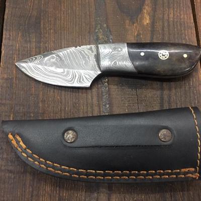 Damascus Skinner Knife