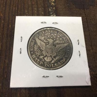1902 Barber Half Dollar