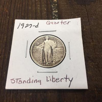 1927-S Standing Liberty Quarter