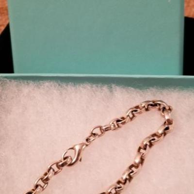 Tiffany & Co. sterling silver charm bracelet

