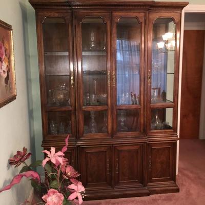 Lighted China cabinet 
