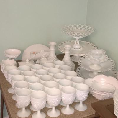 Antique milkglass