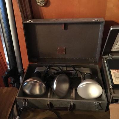 Vintage photography lighting 