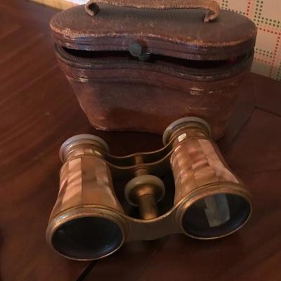 French mother-of-pearl opera glasses