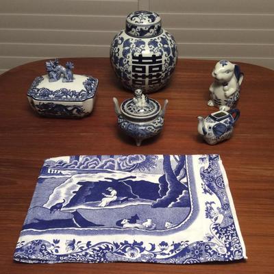 JYR040 Blue & White Porcelain & More
