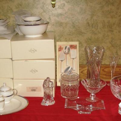 complete service for 8 plus serving pieces Lenox Royal Treasure China                        
     BUY IT NOW ALL FOR $425.00