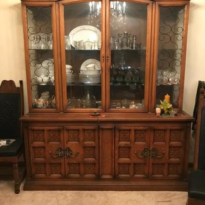 Dining room made in USA with matching hutch, both in great shape!  So much stuff cant possibly list it all! Will keep updating until go...