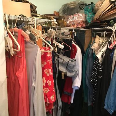 Tons of clothes, some brand new! Casual, dressy and even beauty pageant dresses 