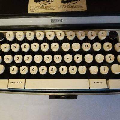 Sears typewriter in case