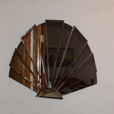 Fan Shaped Mirror