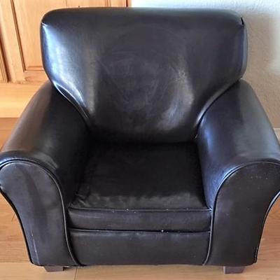 Little persons leather chair