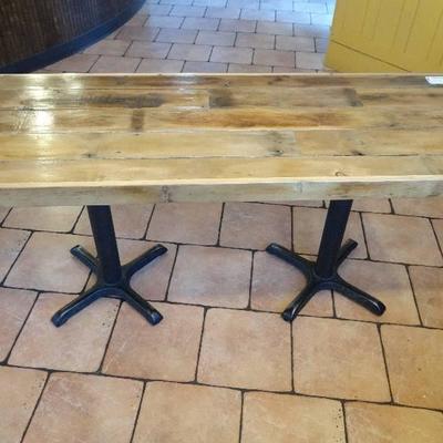 Wood Plank Table