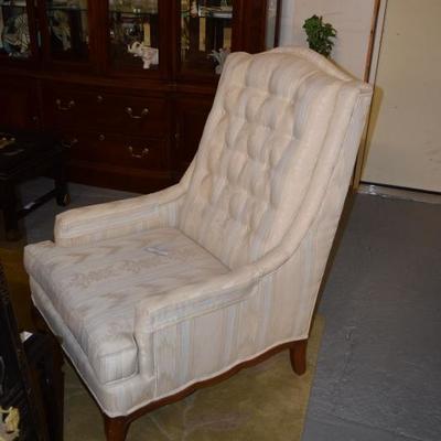 wing back side chair