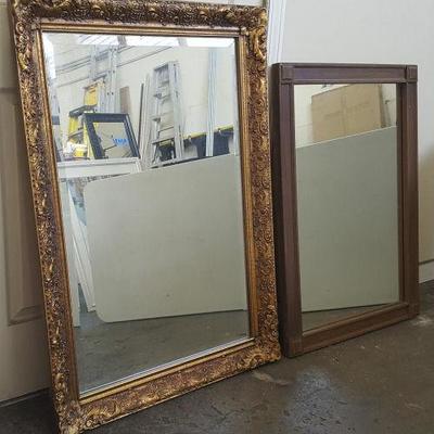 DWT035 More Large Wood Framed Mirrors
