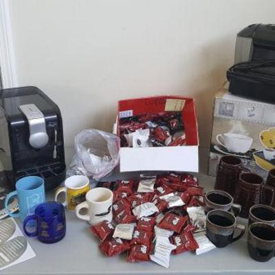 DWT037 Coffee Makers, Coffee Mugs, Coffee Pods
