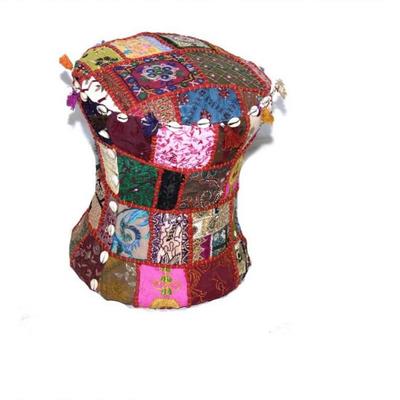 Patchwork Embroidery Stool