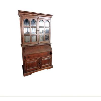 Fairfield Wood Cabinet - Glass Doors