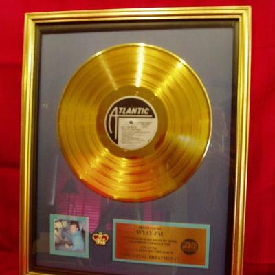 Presentation Gold Record