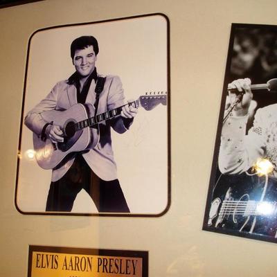 Autographed Elvis Presley