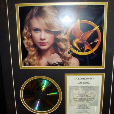 Autographed CD by Taylor Swift  