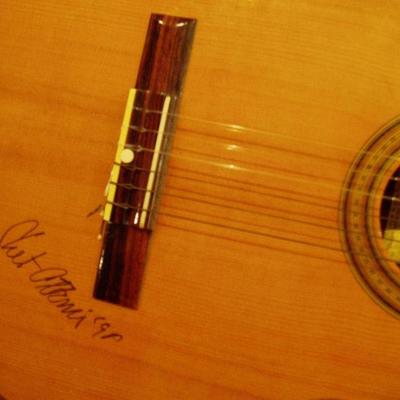 Chet Atkins Autographed Guitar