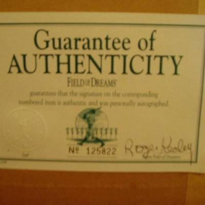 Autograph Johnny Unitas Photo Authenticity