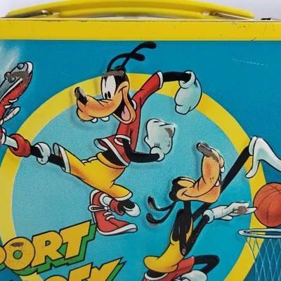 1983 Sporty Goofy Walt Disney Vintage Metal Lunch ...