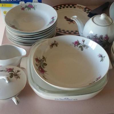 rose transfer china